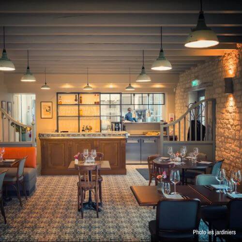 Restaurant les Jardiniers à Ligré (37)