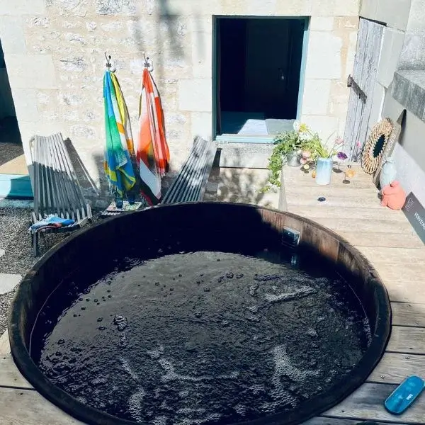 Jacuuzi gîte Verveine près de Chinon